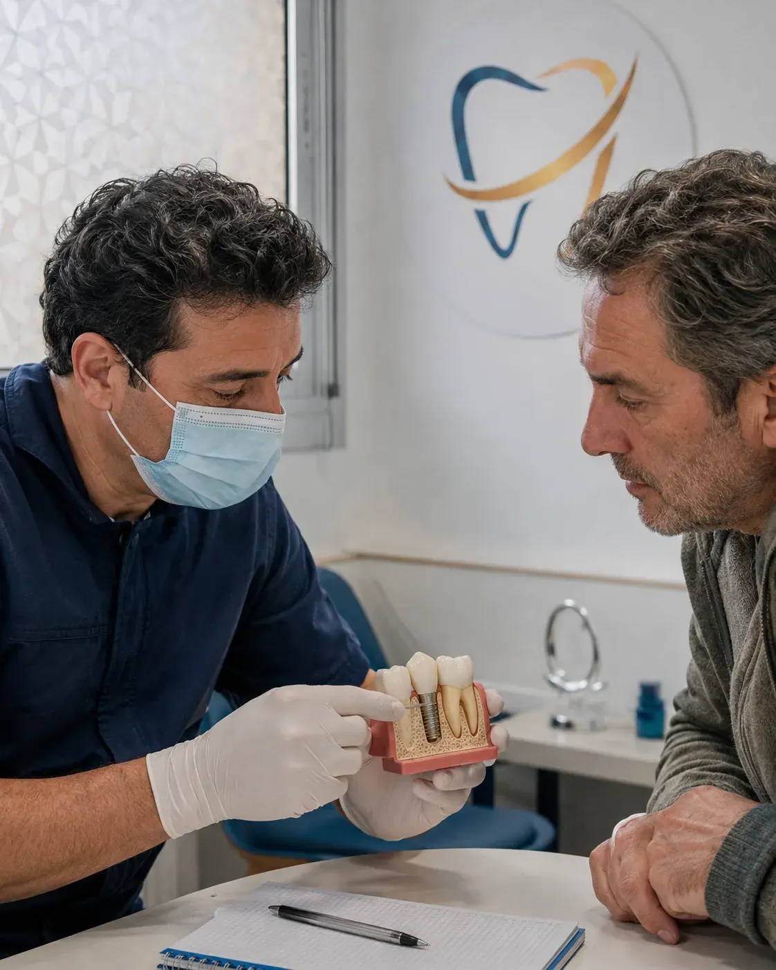 Échange détaillé autour d'un modèle implantaire
