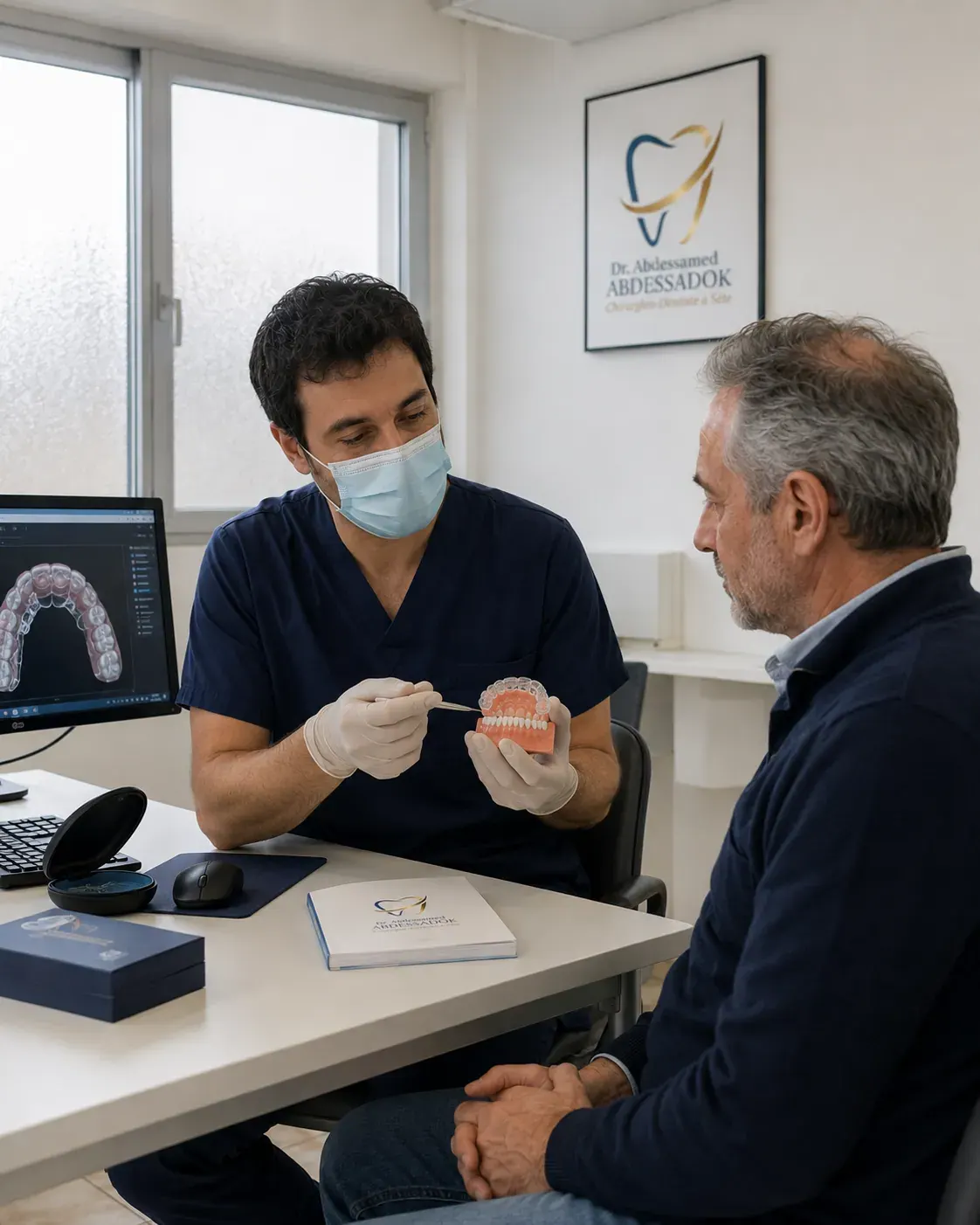 Explication de la contention après un traitement orthodontique
